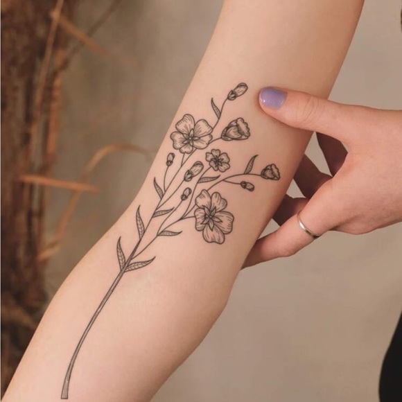 1 sheet Temporary Tattoo Sticker 🐉 - Picture 2 of 5